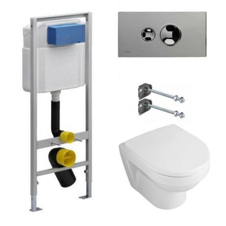 Комплекты: инсталляции + унитаз