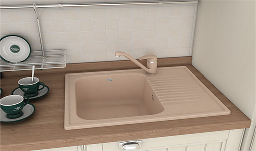 Мойки кухонные из искусственного камня